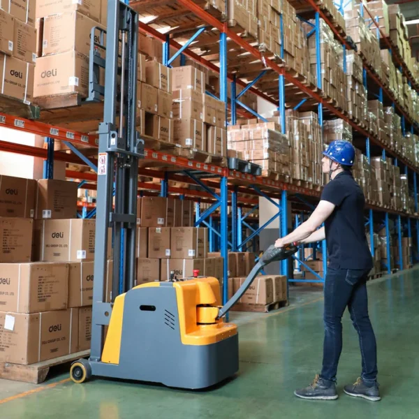 Counterbalanced Electric Stacker 1200lbs 118" High A-3031